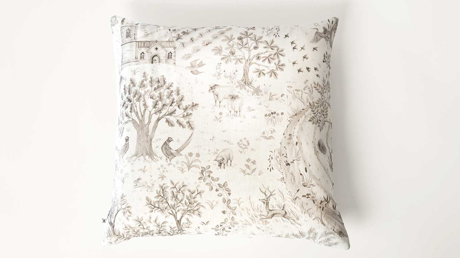 Kissen mit Kräuterfüllung und Schafwolle